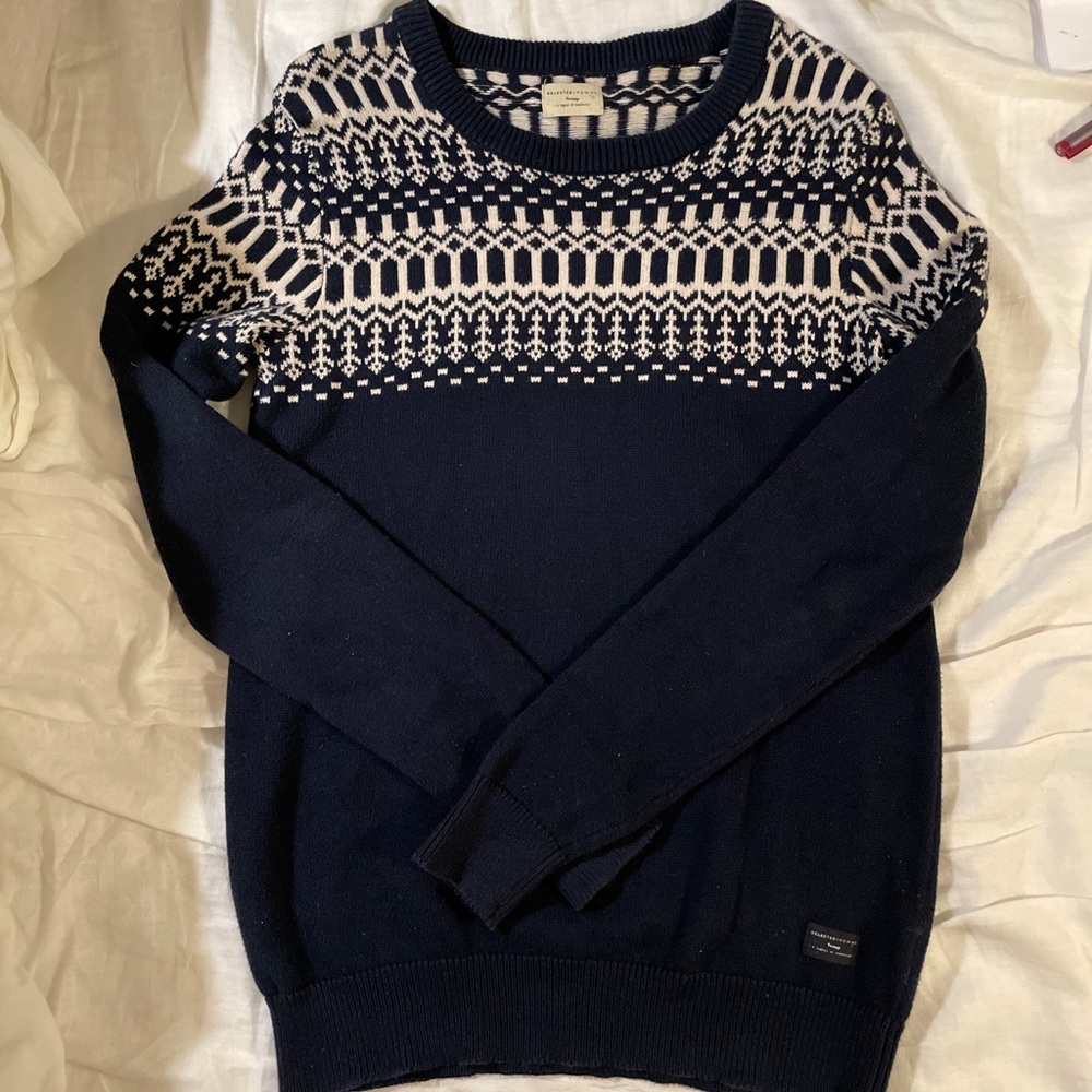 Men’s cotton sweater sz S